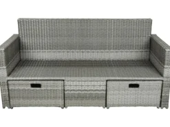 Garden Pleasure Lounge-Sofa Malta 180 cm x 86 cm x 76 cm