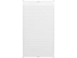 Sale Gardinia Gardina Easy Fix Plissee mit 2 Bedienschienen Weiß 90 cm x 210 cm