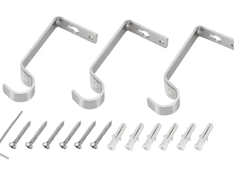 Gardinenstange Set Ø 16-19 mm x 120-210 cm