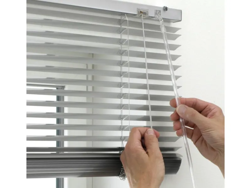 Discount Gardinia Aluminium Jalousie 110 cm x 175 cm Silber