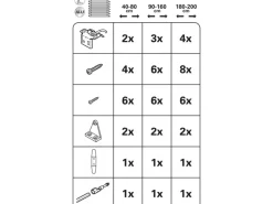 Discount Gardinia Aluminium Jalousie 110 cm x 175 cm Silber