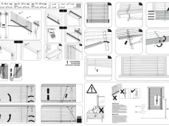 Discount Gardinia Aluminium Jalousie 110 cm x 175 cm Silber