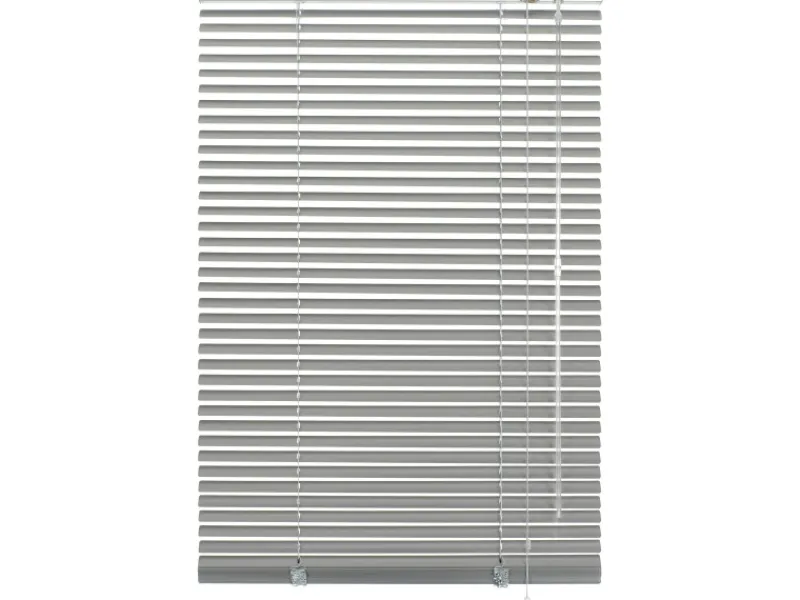 Gardinia Aluminium Jalousie 130 cm x 175 cm Silber