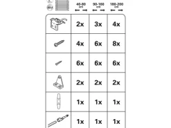 Online Gardinia Aluminium Jalousie 40 cm x 175 cm Silber