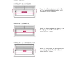 Online Gardinia Aluminium Jalousie 40 cm x 175 cm Silber