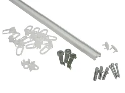 Gardinia Aluminiumschiene Weiß 120 cm