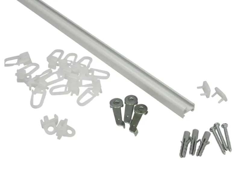 Gardinia Aluminiumschiene Weiß 120 cm