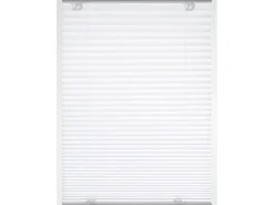 Gardinia Dachfenster-Plissee mit Saugnäpfe 36,3 cm x 60 cm Weiß