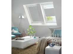 Gardinia Dachfenster-Plissee mit Saugnäpfe 95,3 cm x 100 cm