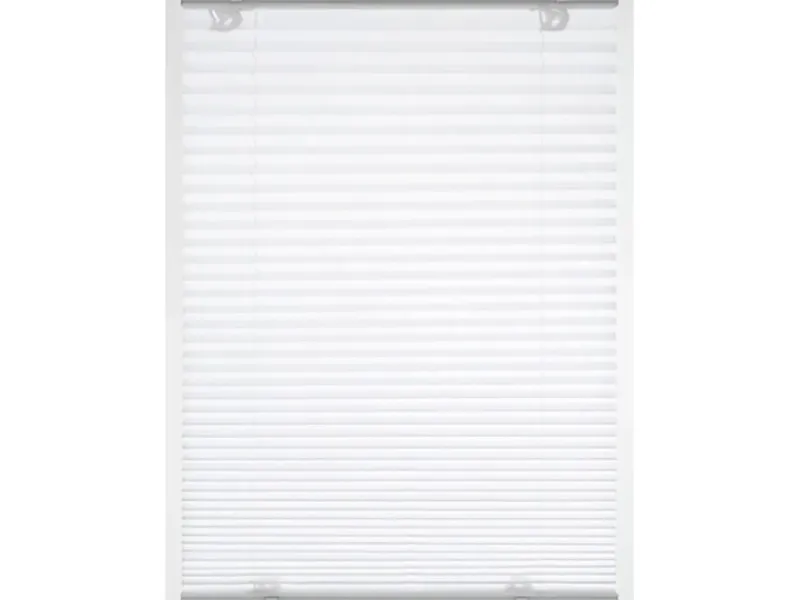 Discount Gardinia Dachfenster-Plissee mit Saugnäpfe 47,3 cm x 100 cm Weiß