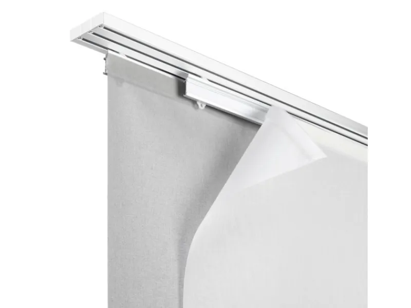 Sale Gardinia Deckenclip für Flächenvorhangschiene 3-läufig Weiß 2-er Pack