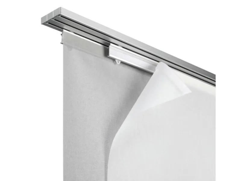 Sale Gardinia Deckenclip für Flächenvorhangschiene 3-läufig Weiß 2-er Pack