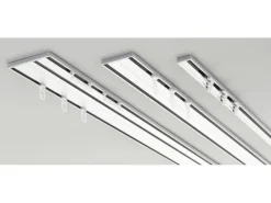 Sale Gardinia Deckenträger für Aluminium-Vorhangschiene 1-läufig Weiß 2-er Pack