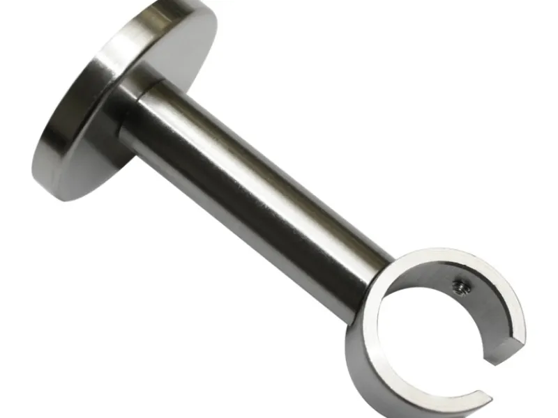 Best Gardinia Deckenträger Windsor für Ø 25 mm Edelstahl-Optik