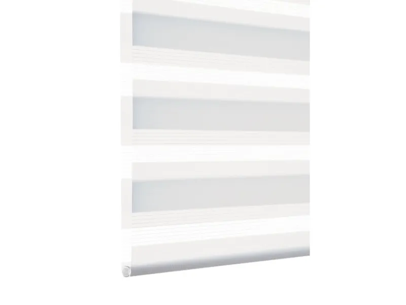 Gardinia Doppelrollo 80 cm x 160 cm Weiß