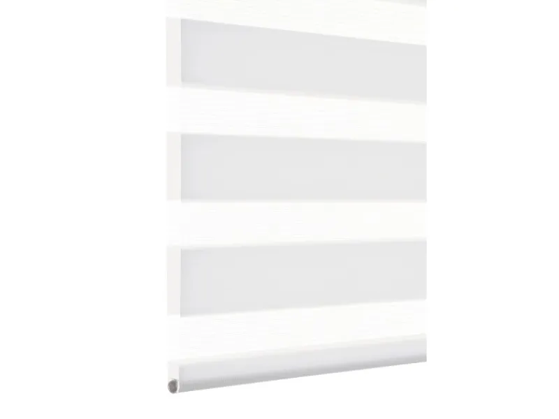 Gardinia Doppelrollo 80 cm x 160 cm Weiß