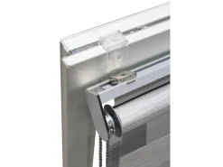 Clearance Gardinia Doppelrollo de Luxe 60 cm x 180 cm Grau