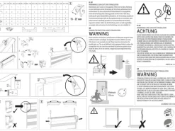 Clearance Gardinia Doppelrollo de Luxe 60 cm x 180 cm Grau