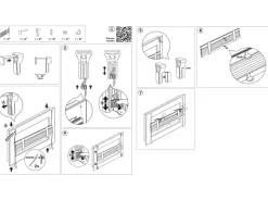 Gardinia Easy Fix Plissee Greta Verspannt 90 cm x 130 cm