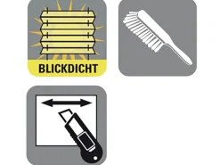 Clearance Gardinia Easy Fix Plissee Greta Verspannt 60 cm x 130 cm Perlmuttrosa