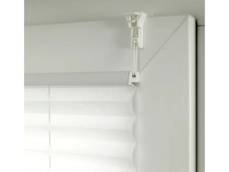 Gardinia Easy Fix Plissee Tag und Nacht Weiß 60 cm x 130 cm