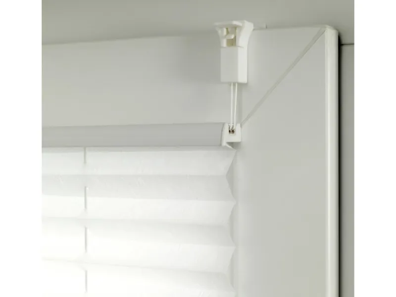 Gardinia Easy Fix Plissee Tag und Nacht Weiß 60 cm x 130 cm