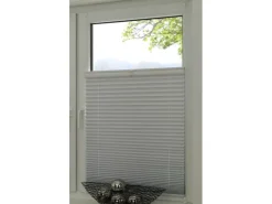 Gardinia Easy Fix Plissee Tag und Nacht Weiß 100 cm x 130 cm