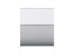 Gardinia Easy Fix Plissee Tag und Nacht Weiß 100 cm x 130 cm