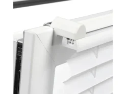 Gardinia EasyFix Plissee mit 2 Bedienschienen 45 cm x 130 cm Weiß