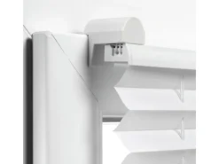 Gardinia EasyFix Plissee mit 2 Bedienschienen 55 cm x 130 cm Weiß