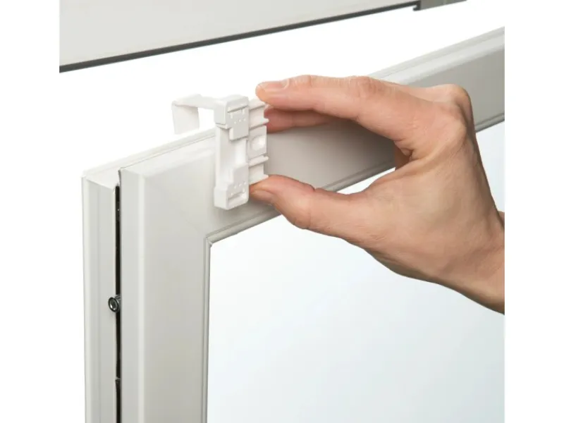 Gardinia EasyFix Rollo Natur 60 cm x 150 cm Weiß