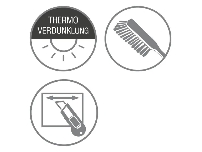 Gardinia EasyFix Rollo Thermo energiesparend 45 cm x 150 cm