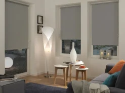 Best Gardinia EasyFix Rollo Thermo energiesparend 100 cm x 150 cm Grau