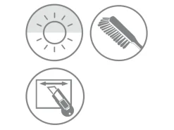 Gardinia EasyFix Rollo Uni 75 cm x 150 cm