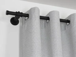 Gardinia Endkappe Industrial Home Ø 25 mm Schwarz 2 Stück