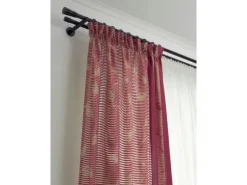 Hot Gardinia Endknopf Chicago Apollo Ø 20 mm Schwarz 2-er Pack