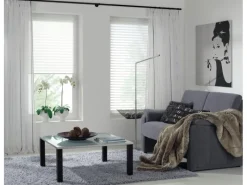 Hot Gardinia Endstück Chicago Zylinder für Ø 20 mm Schwarz-Matt 2-er Pack