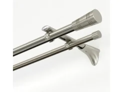 Clearance Gardinia Endstück Chicago Kappe für Ø 20 mm optik 2-er Pack Edelstahl