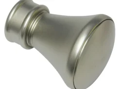 Gardinia Endstück Europa Lago für Ø 19 mm Silber-