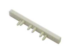 Gardinia Endstück für Aluminium-Vorhangschiene 2-läufig Weiß 2-er Pack