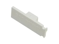 Gardinia Endstück für Vorhangschiene GE1 1-läufig Weiß 2-er Pack