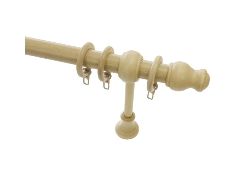 New Gardinia Endstück Lugano für Ø 28 mm Natur