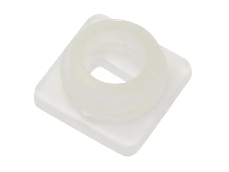 New Gardinia Feststeller für Vorhangschiene/Profil VSA1 (VS57) Weiß 4-er Pack