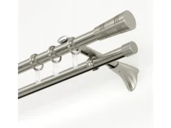 Best Gardinia Gardinenringe Chicago für Ø 20 mm 10-er Pack Edelstahl