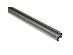 Clearance Gardinia Gardinenstange Chicago mit Innenlauf II Ø 20 mm Edelstahloptik 240 cm