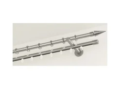 Discount Gardinia Gardinenstange Chicago Ø 20 mm optik 200 cm Edelstahl