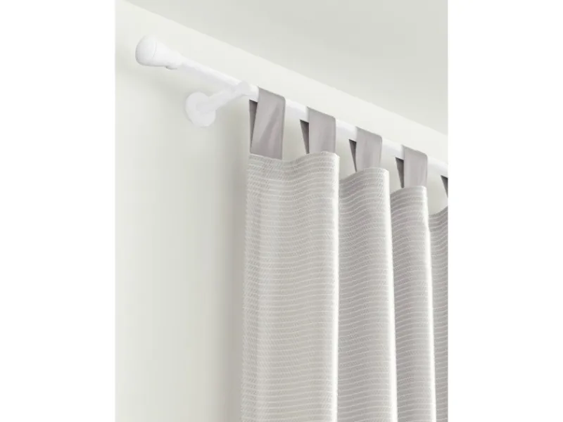 Discount Gardinia Gardinenstange Chicago Ø 20 mm 120 cm Weiß