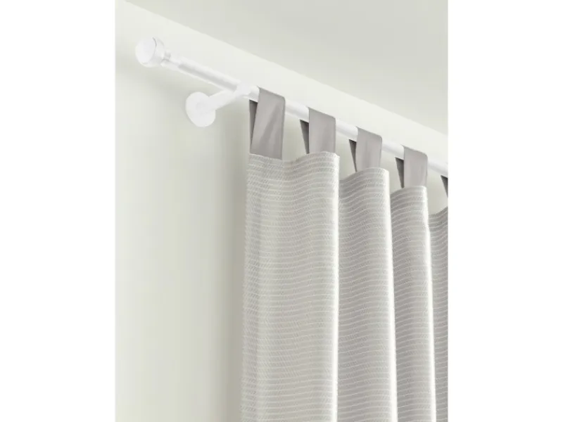 Discount Gardinia Gardinenstange Chicago Ø 20 mm 120 cm Weiß