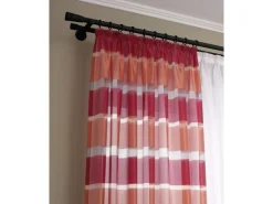 Gardinia Gardinenstange Chicago mit Innenlauf I Ø 20 mm Schwarz - Matt 160 cm