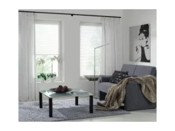 Gardinia Gardinenstange Chicago mit Innenlauf I Ø 20 mm Schwarz - Matt 160 cm